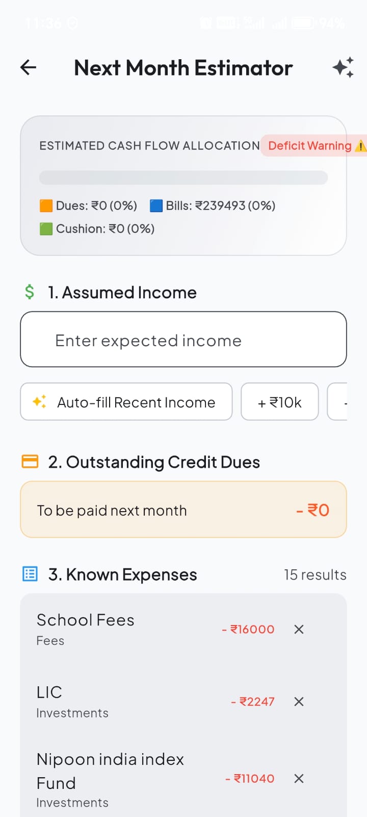 Kanakupulla app screen